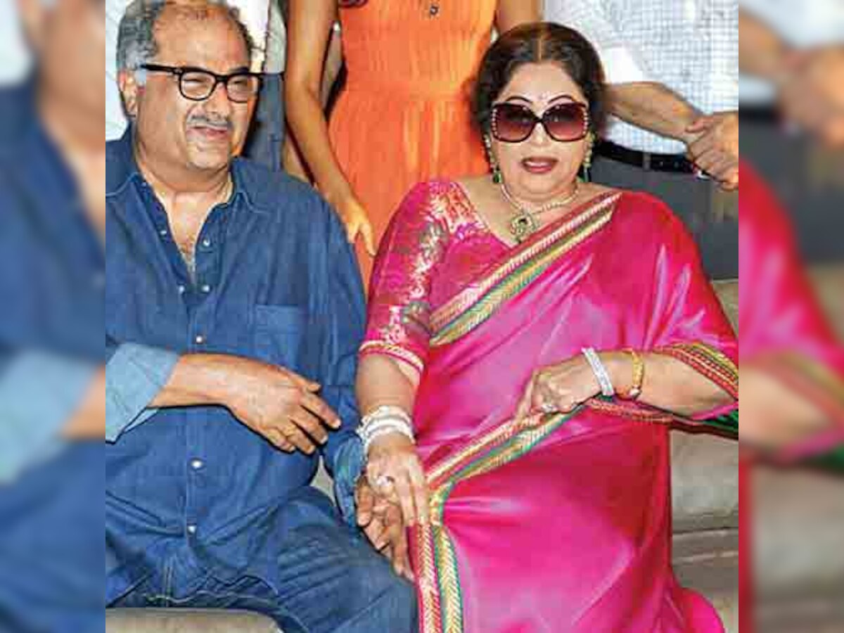 Black flags, eggs greet Kirron Kher at Chandigarh 