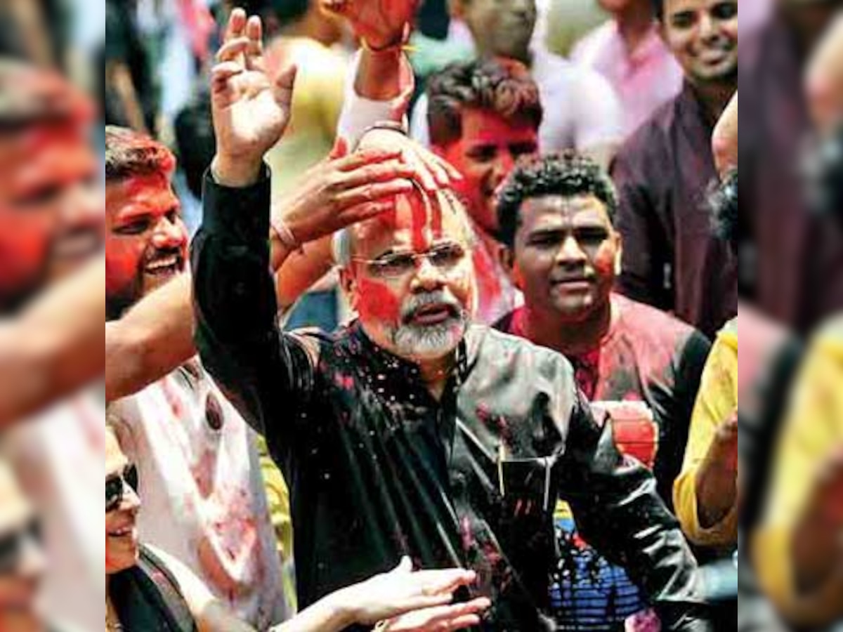 Narendra Modi's look-alike launches campaign for him