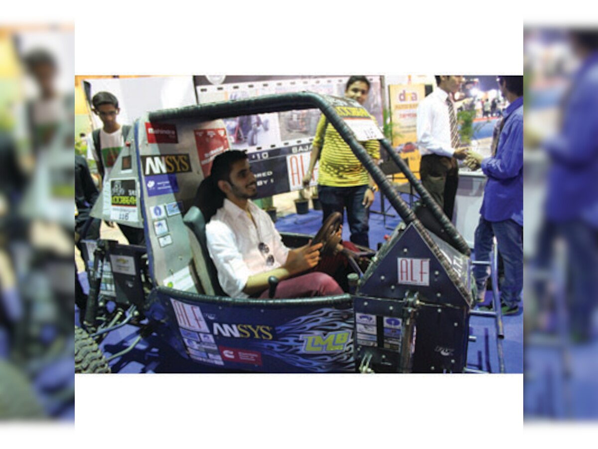 dna auto expo: VJTI students design a wonder car