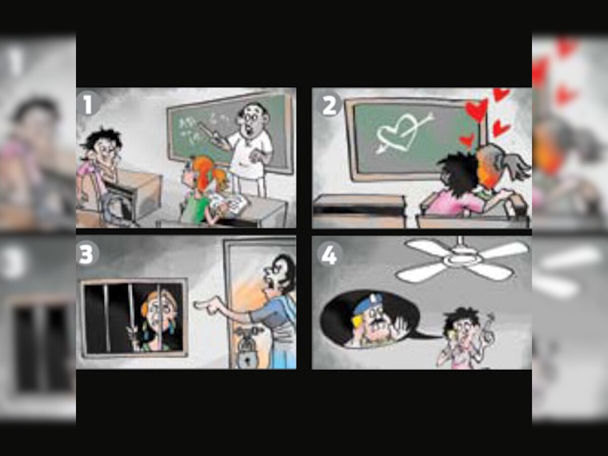 Class XII Romeo would rather die for love than give exam