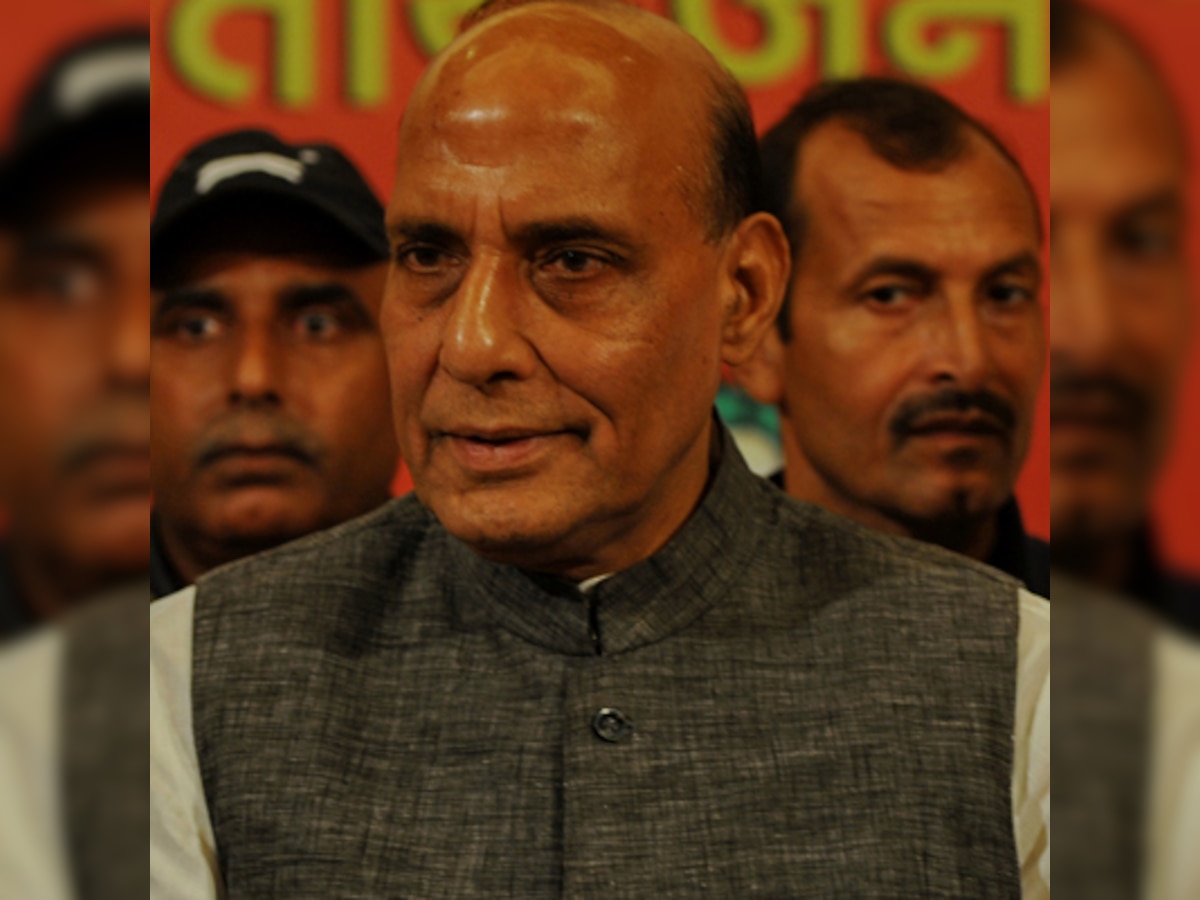 Congress has betrayed people's aspirations, says Rajnath Singh