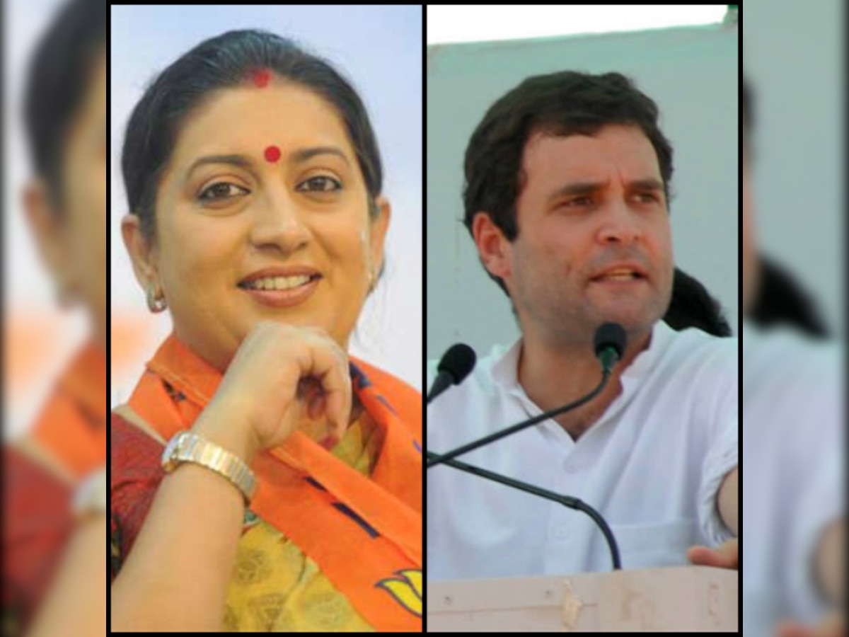 BJP considers Smriti Irani to needle Rahul Gandhi in Amethi