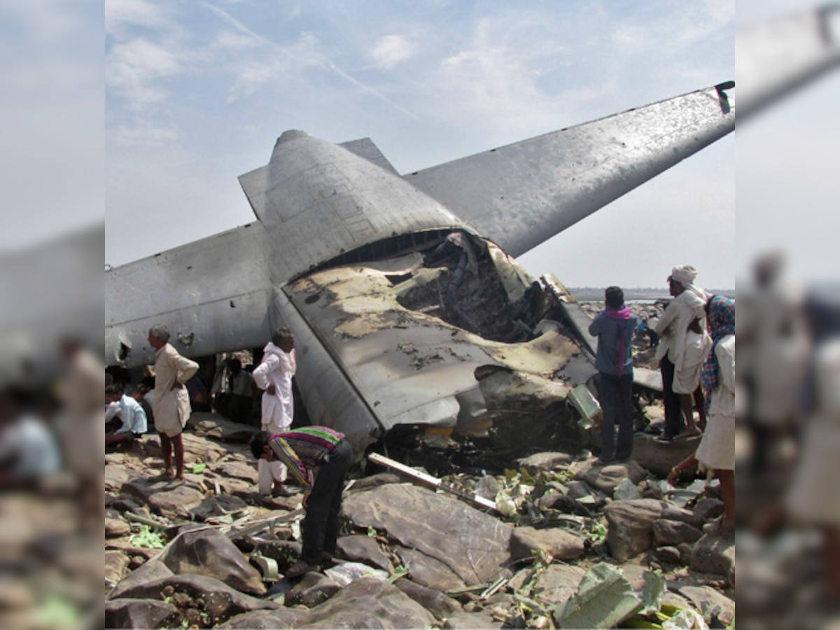 Five IAF men killed in C-130J crash