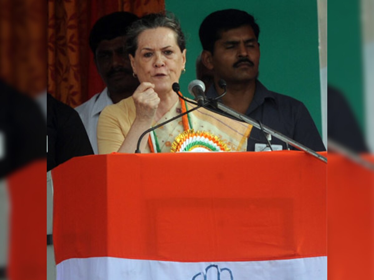 Sonia Gandhi to address public rally in Delhi Sunday