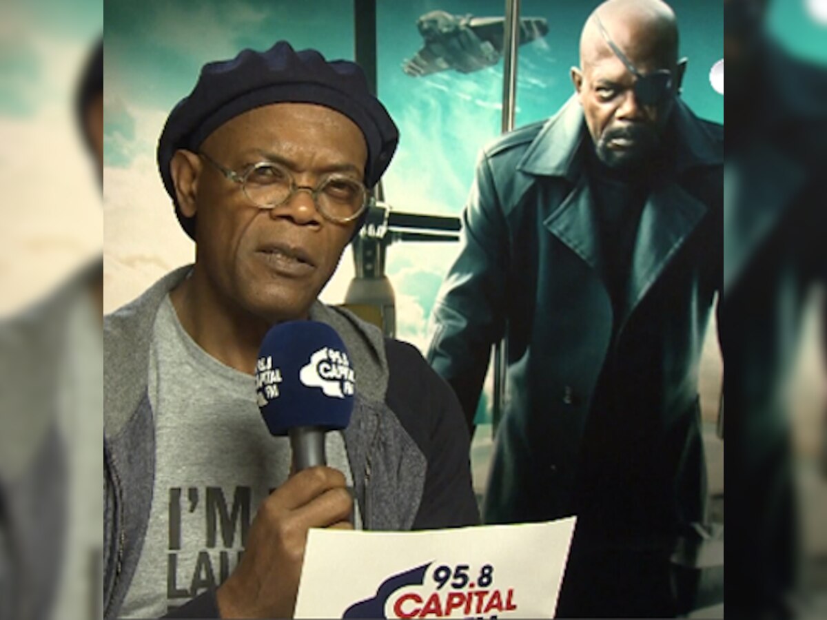 Samuel L Jackson reads out Ezekiel 25:17 from 'Pulp Fiction' while parodying viral video 'Let Me Take a Selfie'