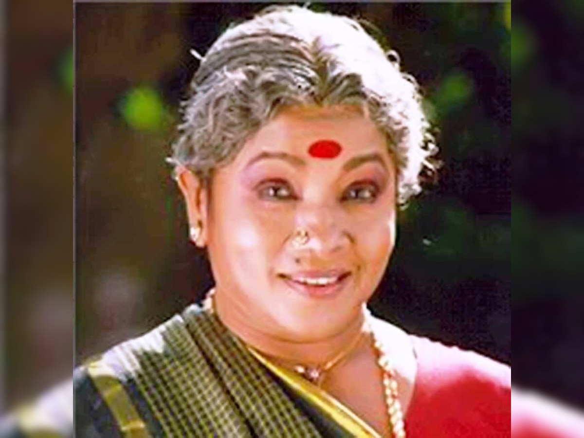 Veteran Tamil actress Manorama hospitalised