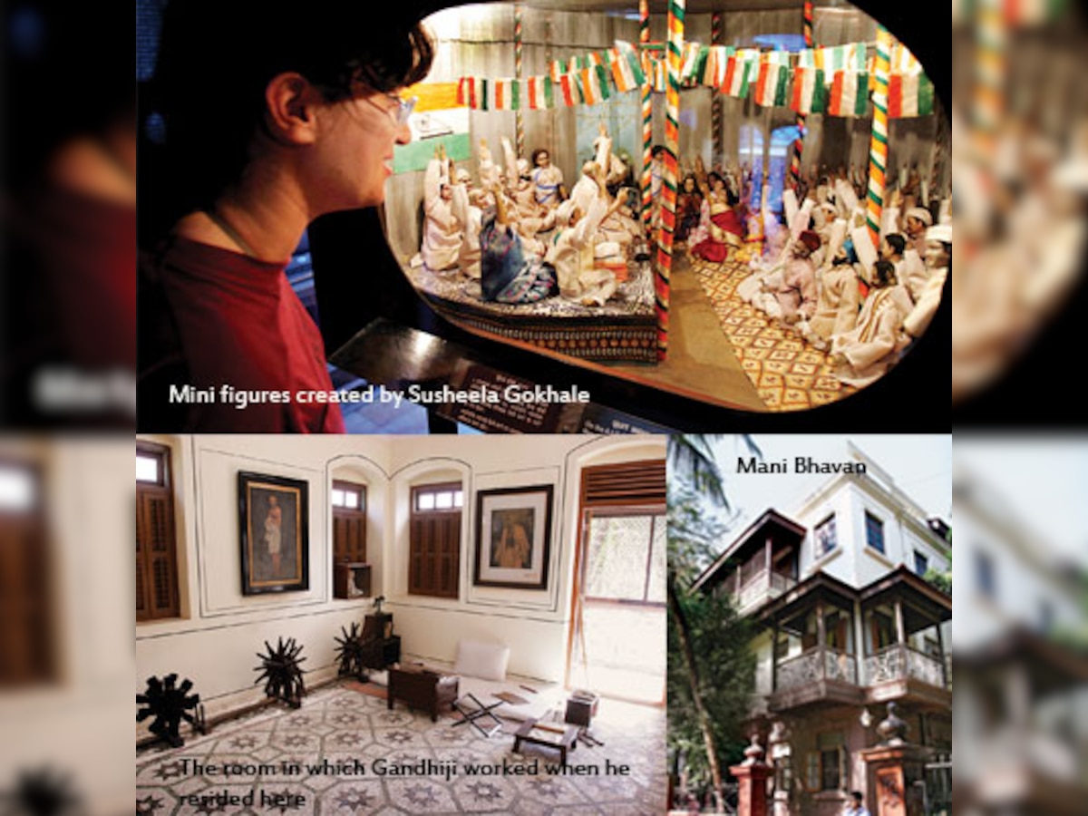 Gandhi's Mumbai home