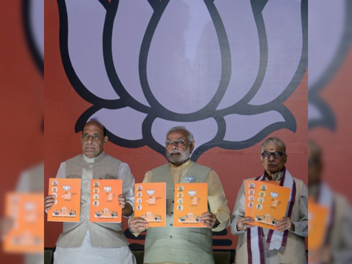 How progressive is BJP's election manifesto in foreign, nuclear, and defence policies?