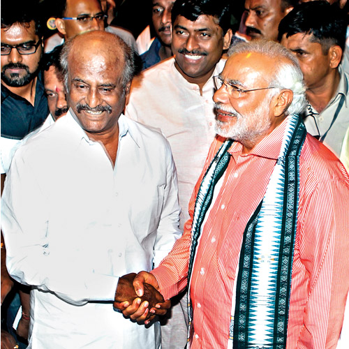 Modi Rajni How the Tamil film industry continues to influence state politics