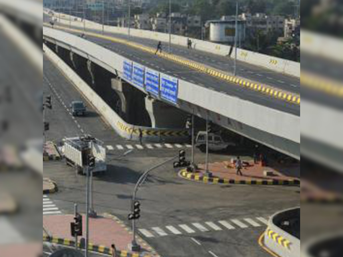 India's first double-decker flyover opens in Mumbai 