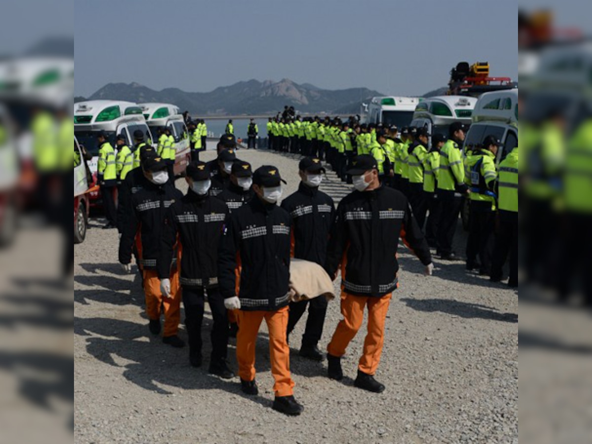 49 confirmed dead as first bodies recovered from submerged South Korean ferry