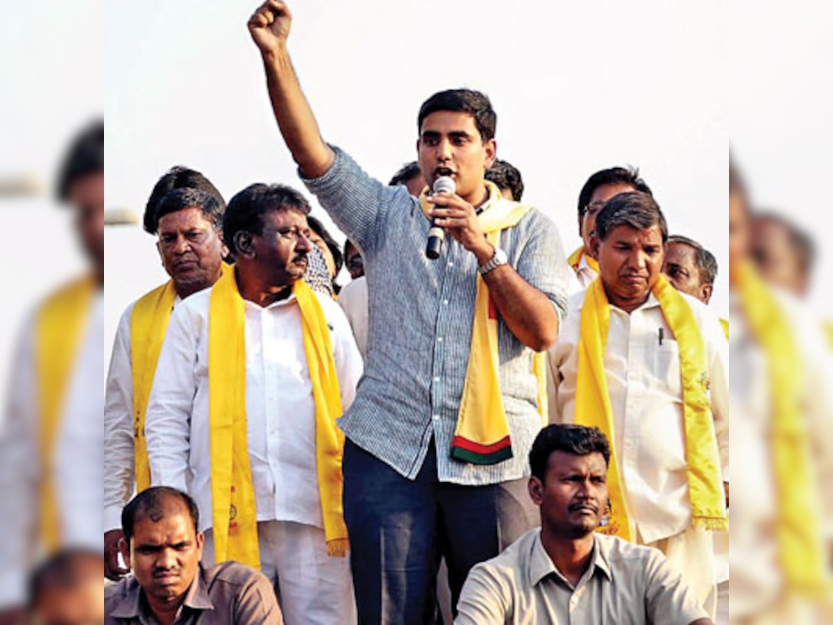 Nara Lokesh: Like father, like son