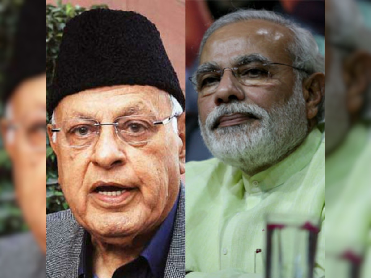 Narendra Modi hits back at Farooq Abdullah over Kashmir's secularism policy