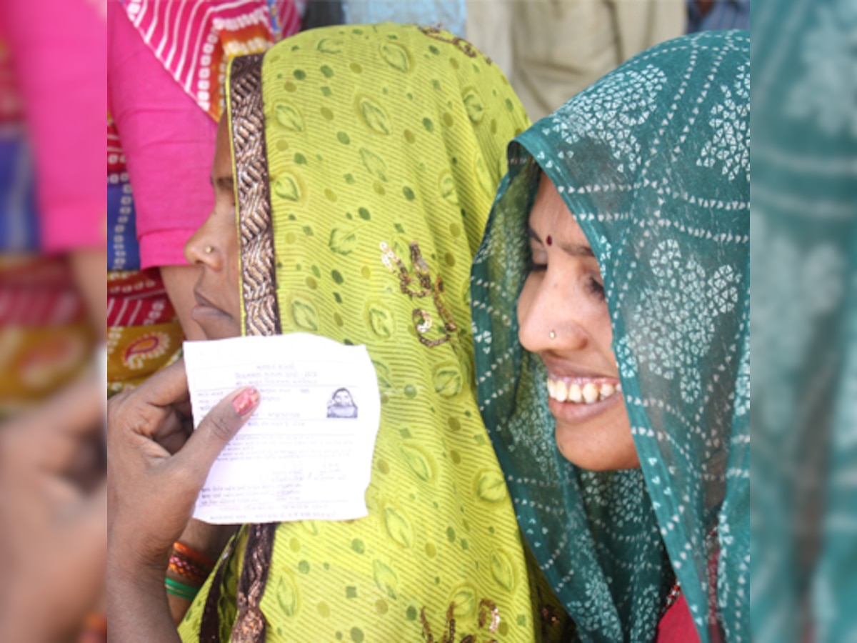 Brisk polling in parts of Telangana in initial hours, by 9AM nearly 15.3 % polling observed