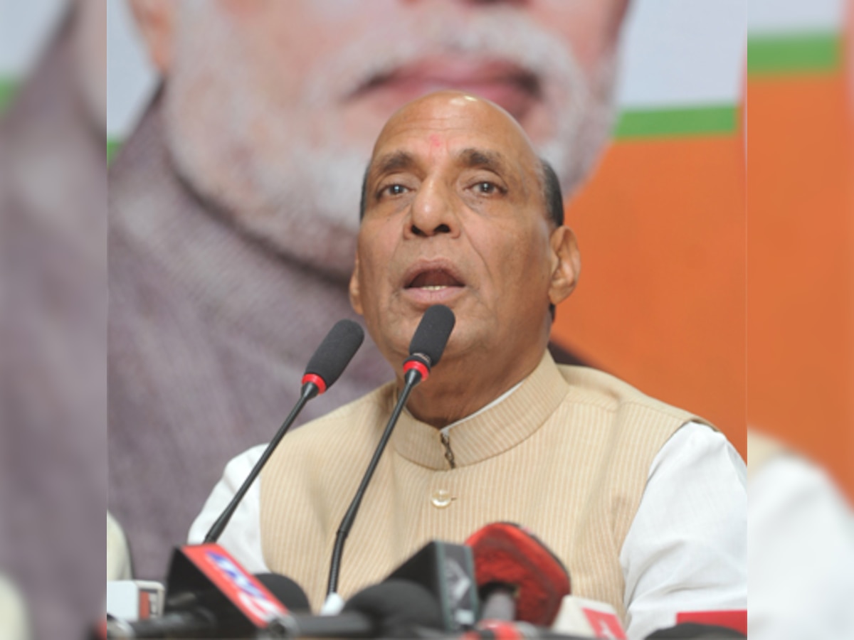 BJP will get full majority in Lok Sabha polls: Rajnath Singh