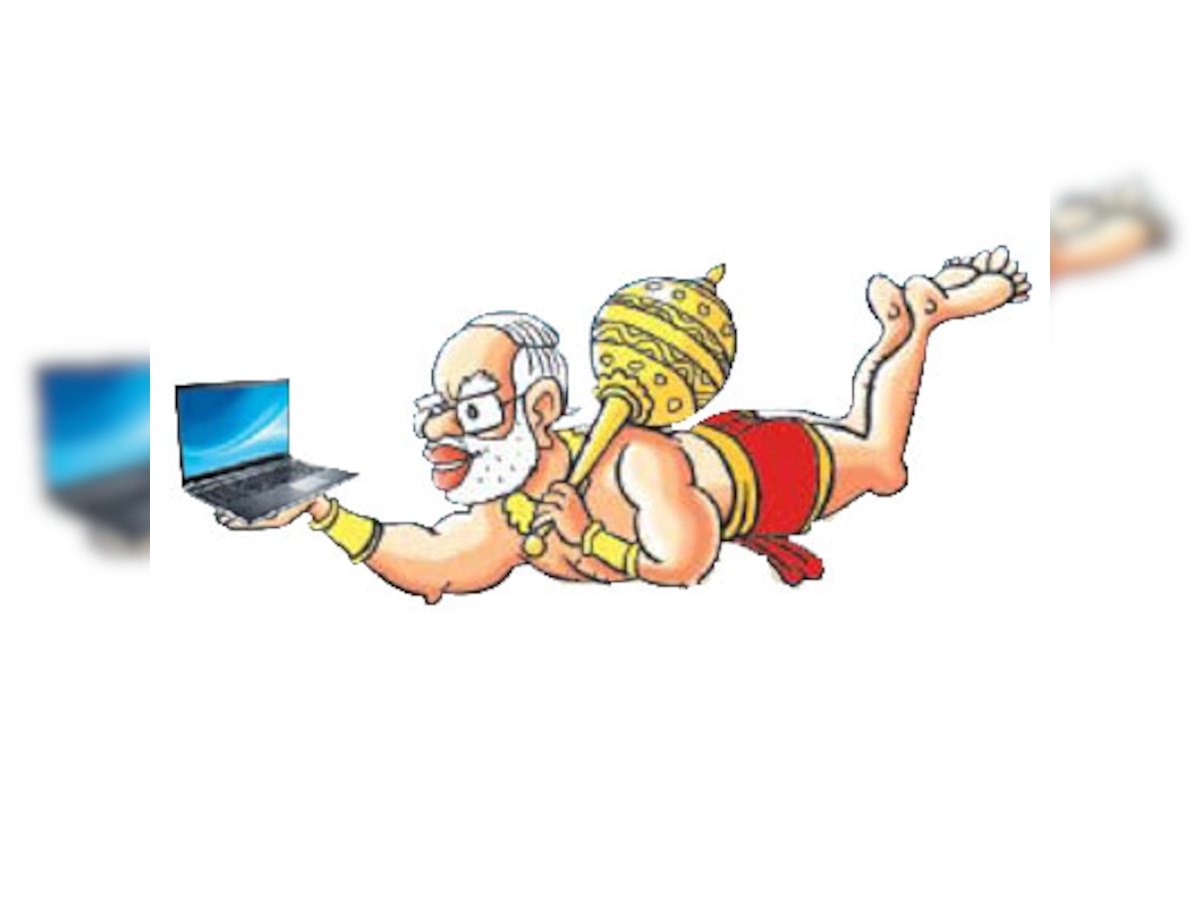 Of Narendra Modi and his digital presence