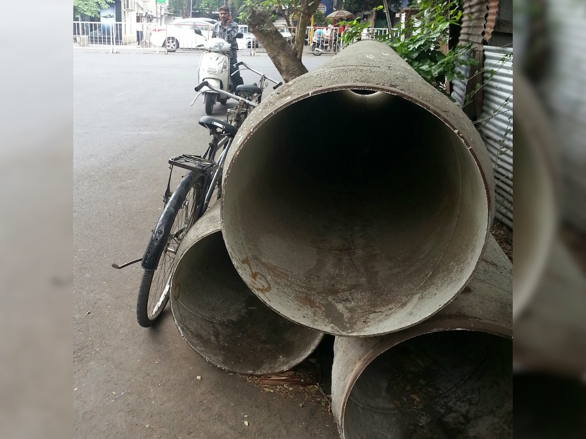 Unused pipes make commuting in Kothrud a pain 