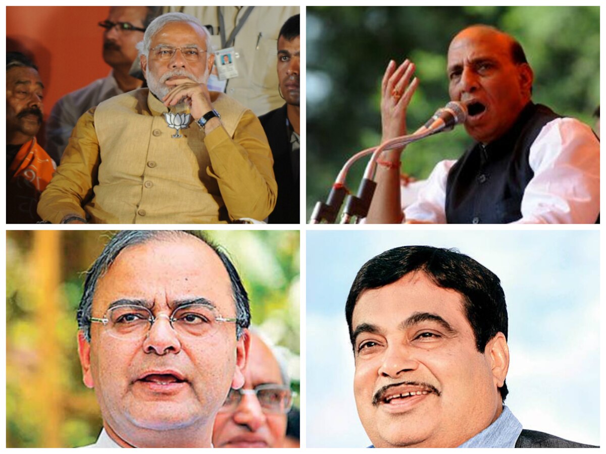 Core Group of Narendra Modi, Rajnath Singh, Arun Jaitley and Nitin Gadkari to take key BJP decisions