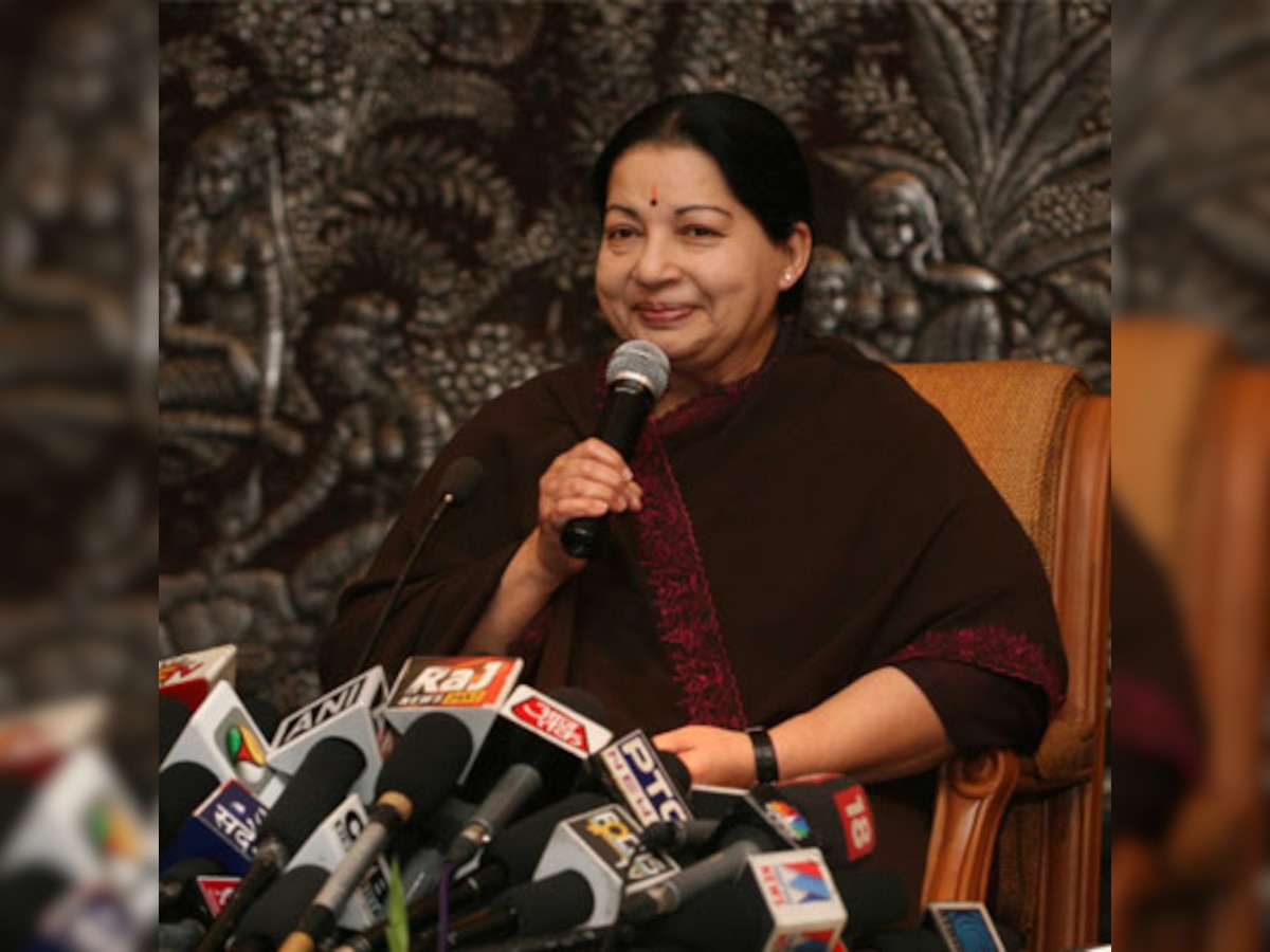 Jayalalithaa sacks three ministers, six AIADMK functionaries