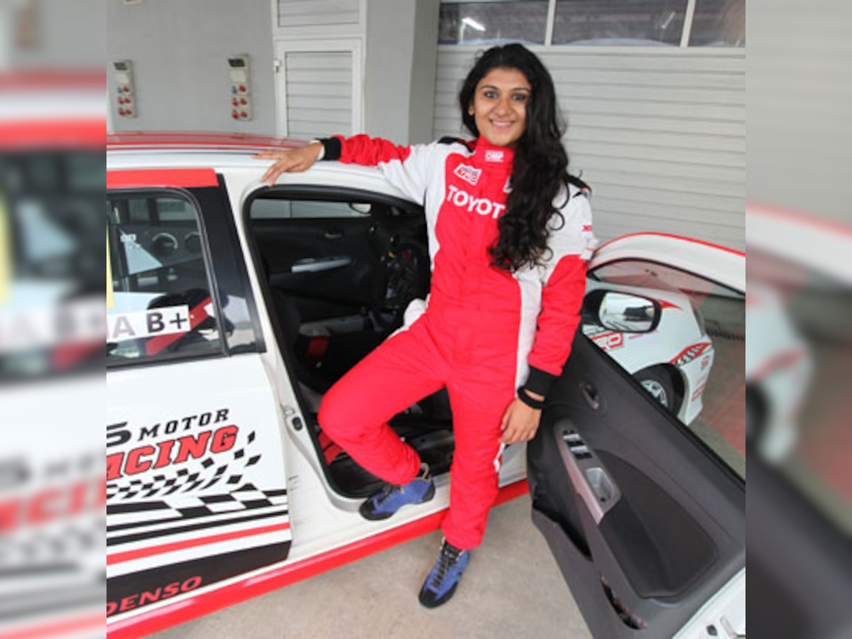 Will she be India's first F1 racer?