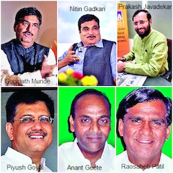 Six influential Maharashtra leaders find place in Narendra Modi cabinet