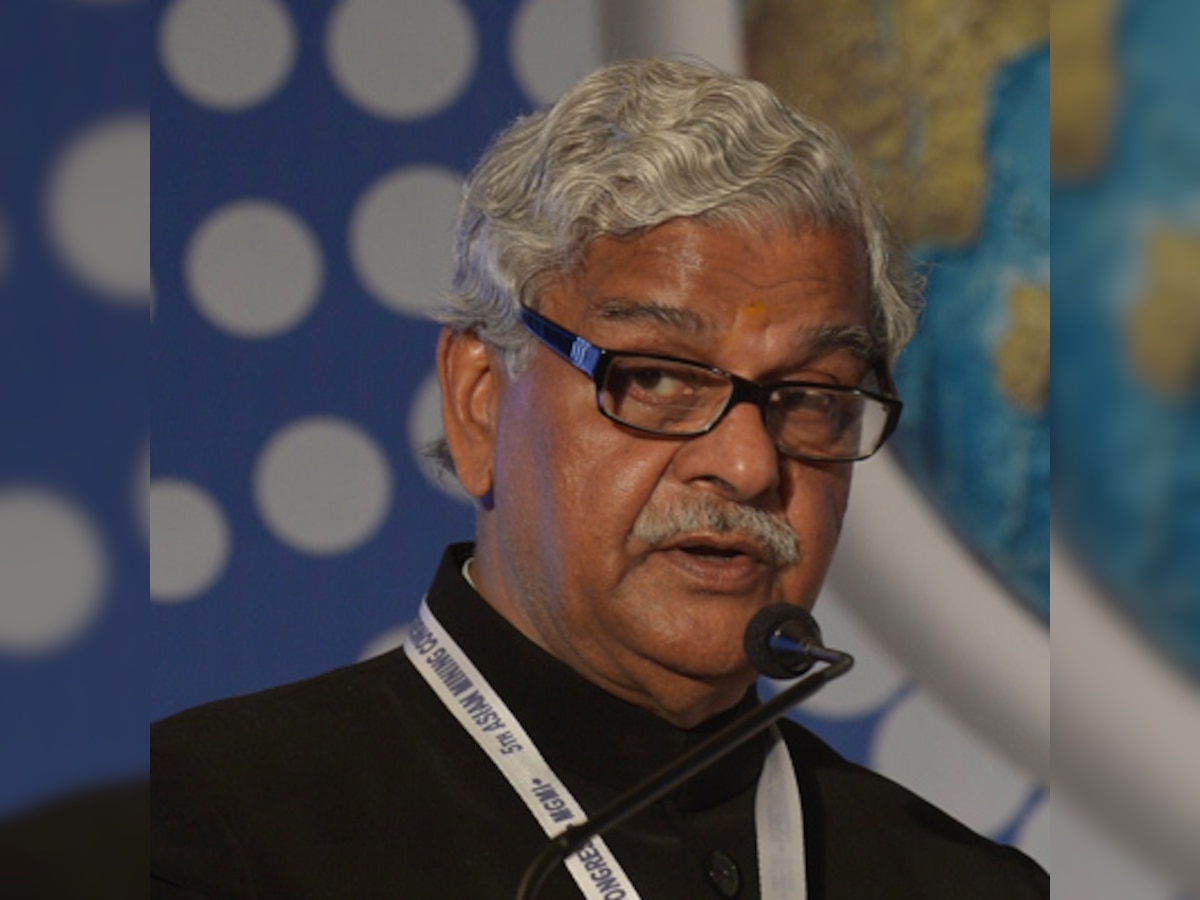 Ex-coal minister Sriprakash Jaiswal leads protest march against power cuts