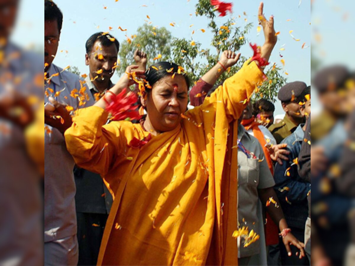 Statements of Akhilesh Yadav, Mulayam Singh Yadav strengthen rapists' spirit: Uma Bharti