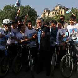 Afghan presidential candidate Abdullah Abdullah escapes assassination bid after bomb hits his convoy