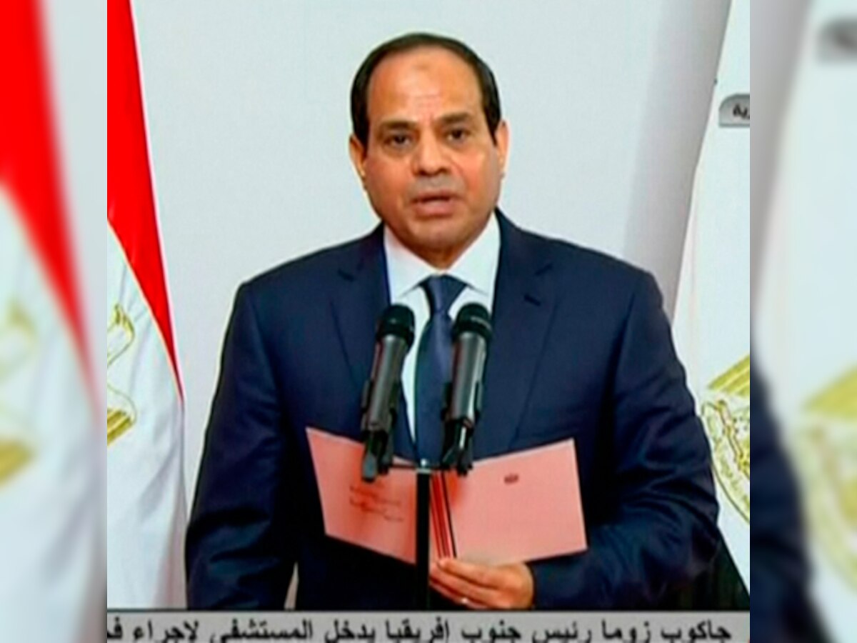 Former army chief Abdel Fattah el-Sisi sworn in as Egypt's president