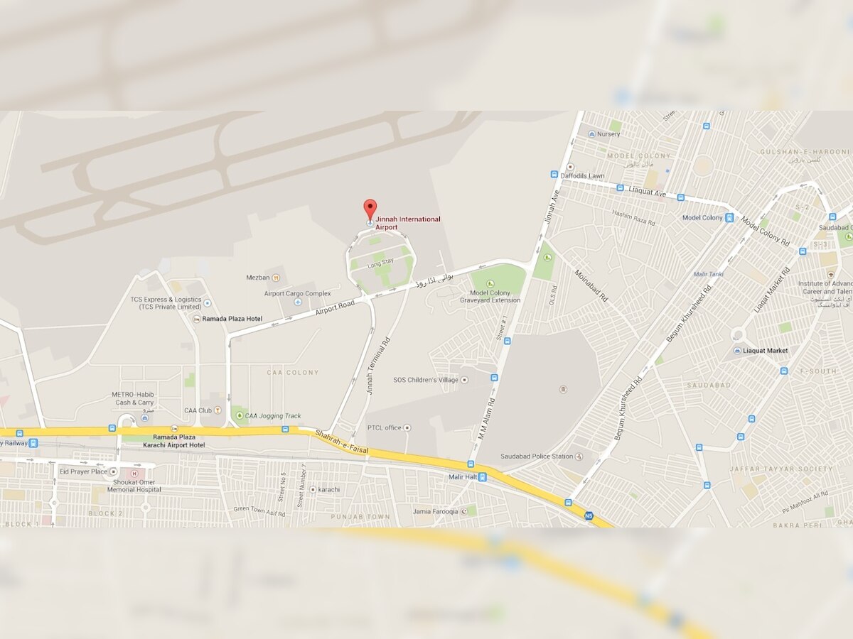 4 security men, 2 militant killed in attack on Karachi airport 