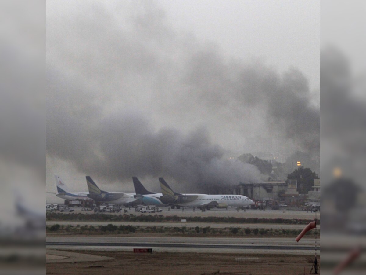 #KarachiAirportAttack: 5 killed in second attack, terrorists flee airport