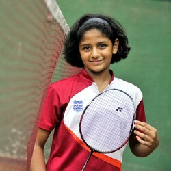 12-year-old from Pune, Tanishka Deshpande wins four titles at the sub-junior badminton championship