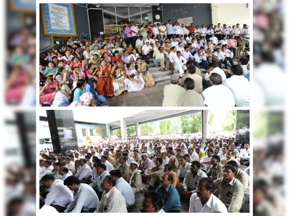 Chief minister Prithviraj Chavan talks LBT with Mayor & Pune Municipal Corporation head