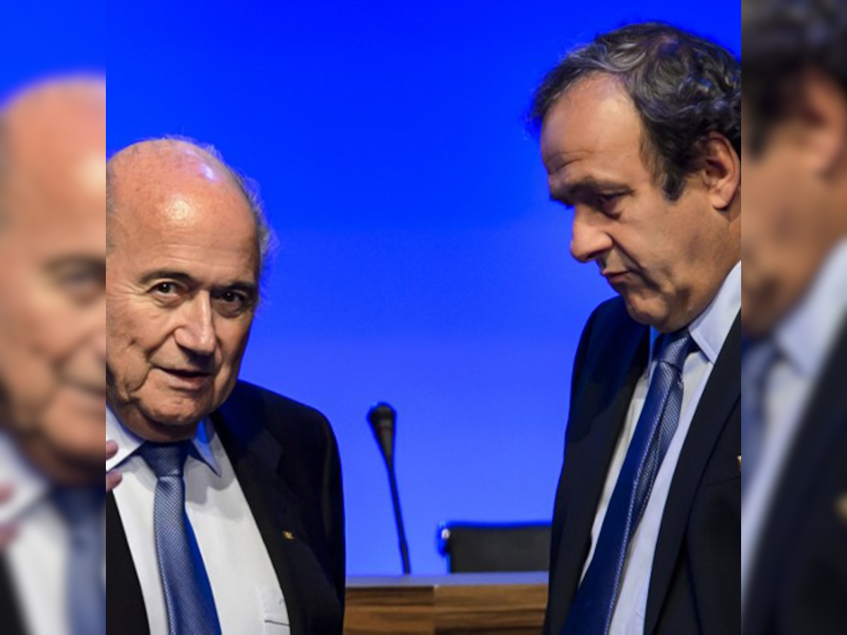 UEFA President Michel Platini withdraws support to FIFA boss Sepp Blatter 