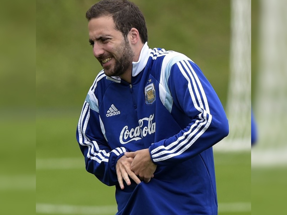 FIFA World Cup 2014: Argentinian striker Gonzalo Higuain a doubtful starter due to ankle injury