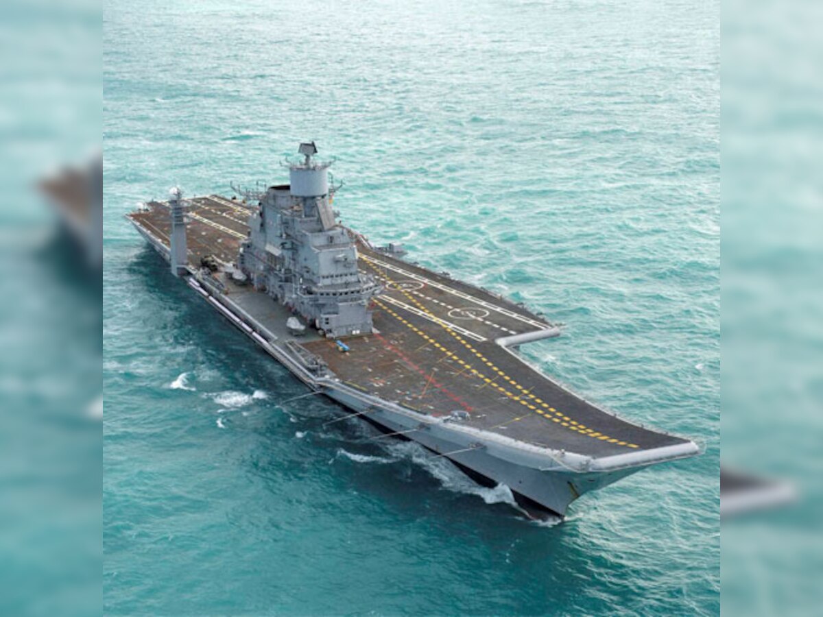 PM Narendra Modi visits INS Vikramaditya, to witness air power demonstration