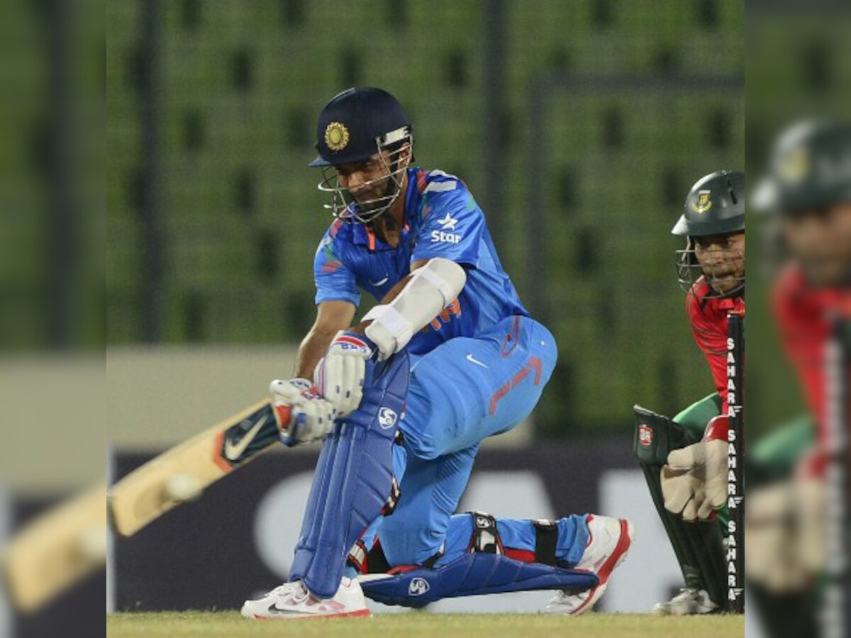 India cruise to seven-wicket win in first ODI against Bangladesh