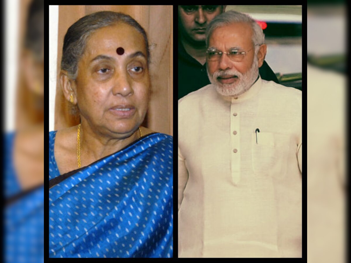 Rajasthan Governor Margaret Alva meets Narendra Modi