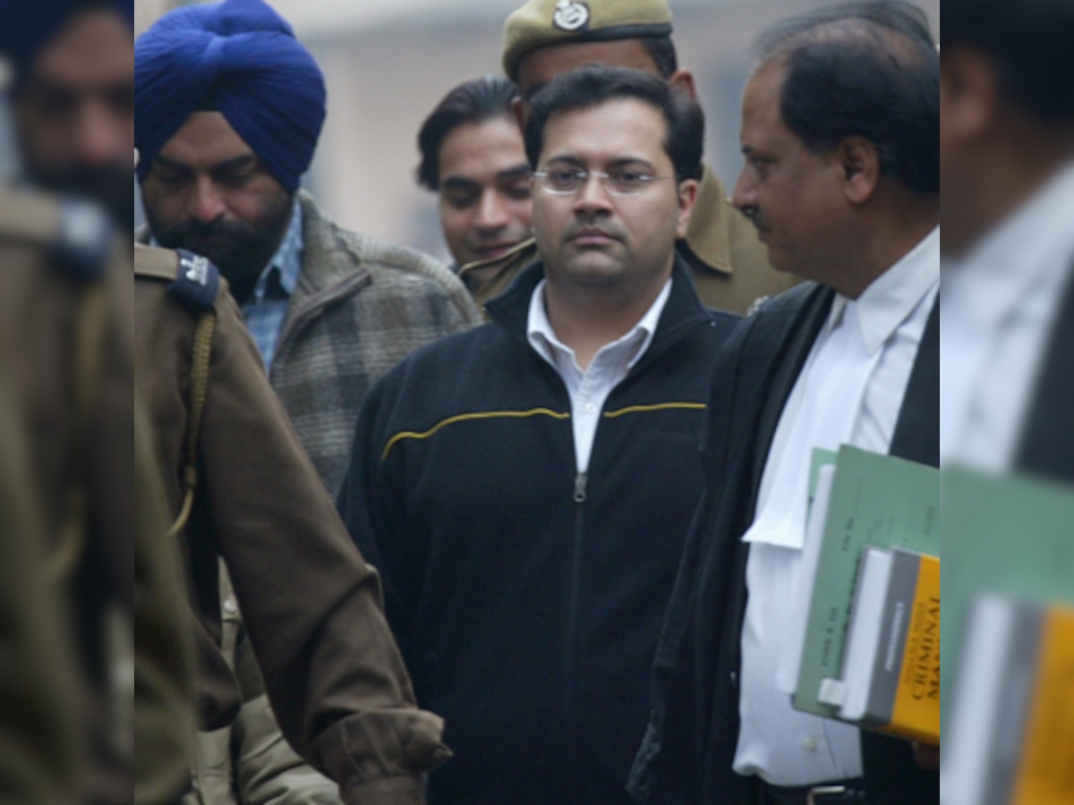 Jessica Lal murder case:Manu Sharma gets parole to appear in exams