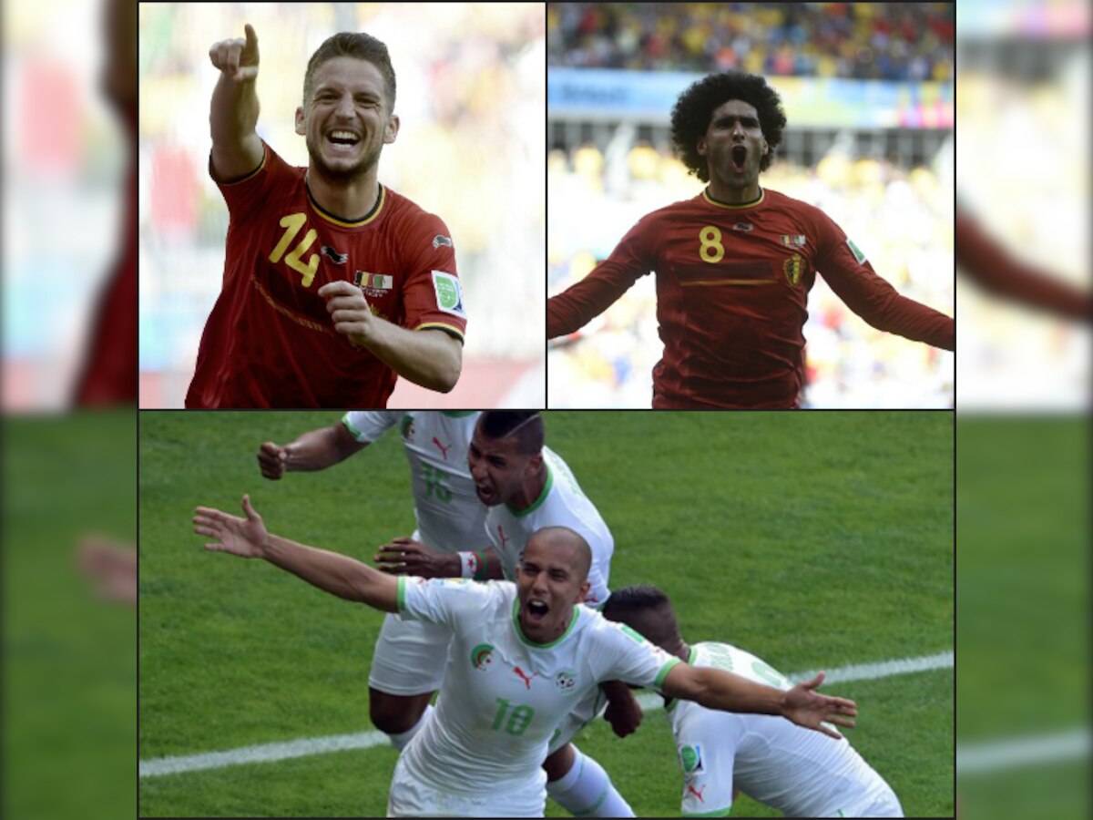 Belgium beat Algeria 2-1 in a stunning comeback