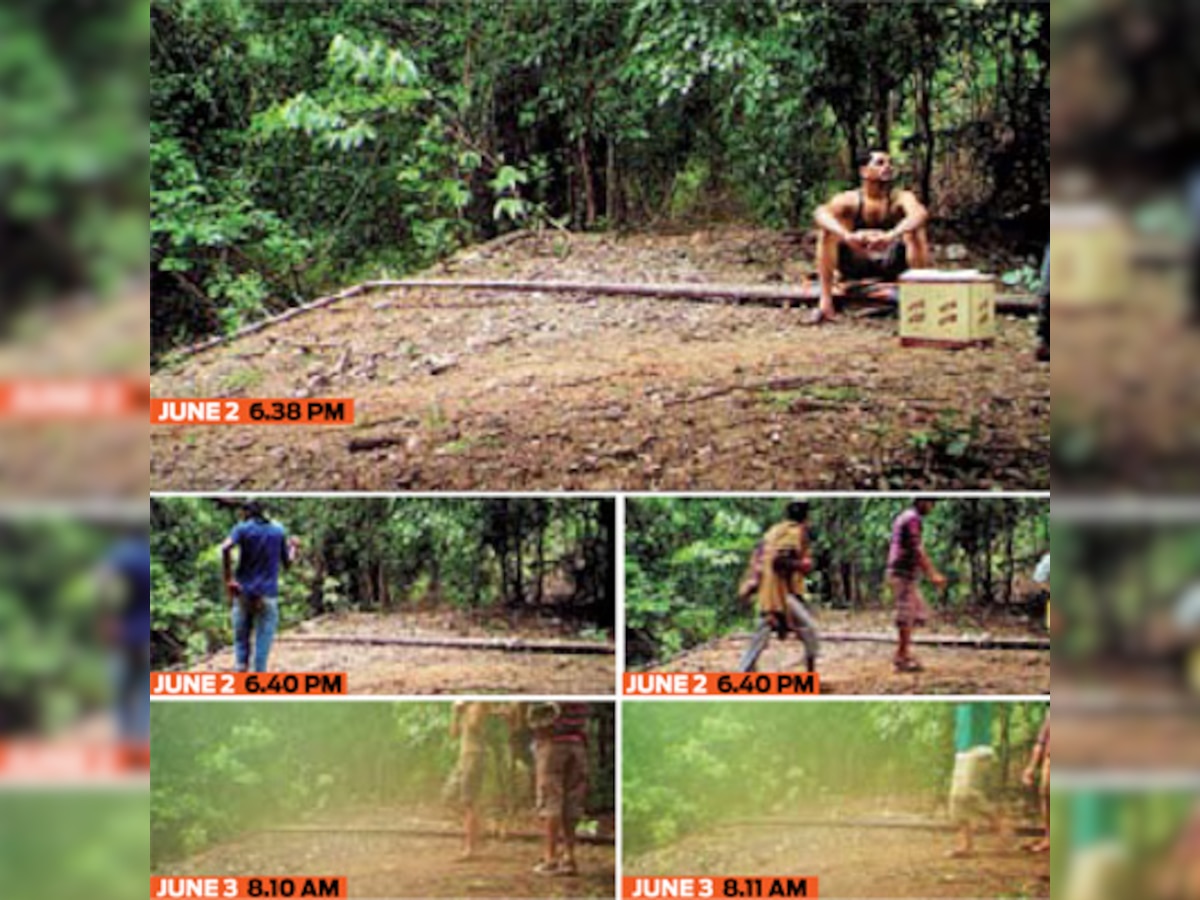 Cameras trap poachers with Sambar meat in Tillari forest