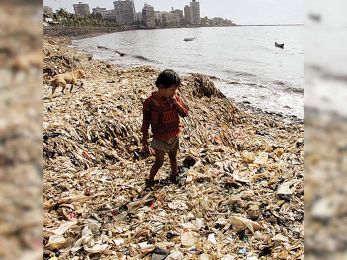 What rubbish: Coastline a mosaic of sewerage, plastic and food residue