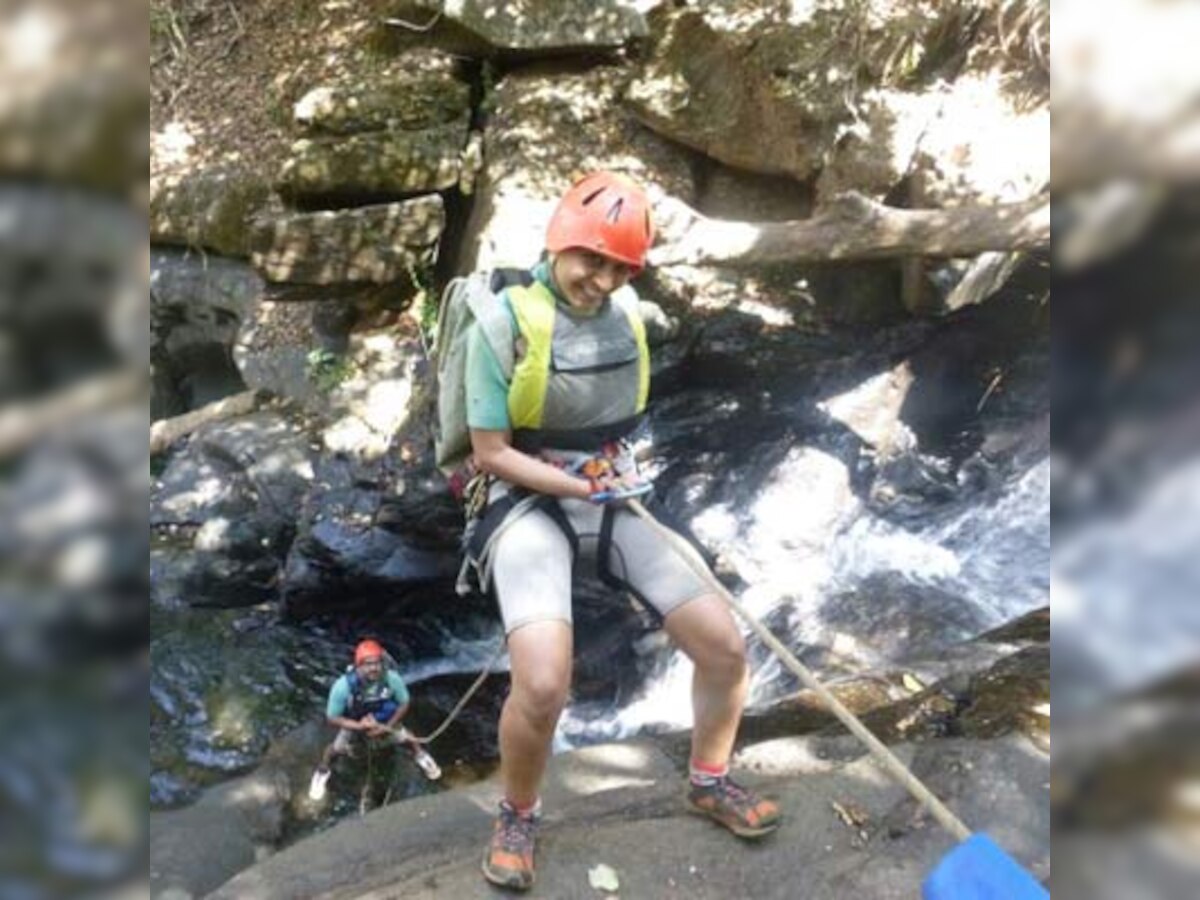 Looking for some adventure in Goa? Try canyoning!