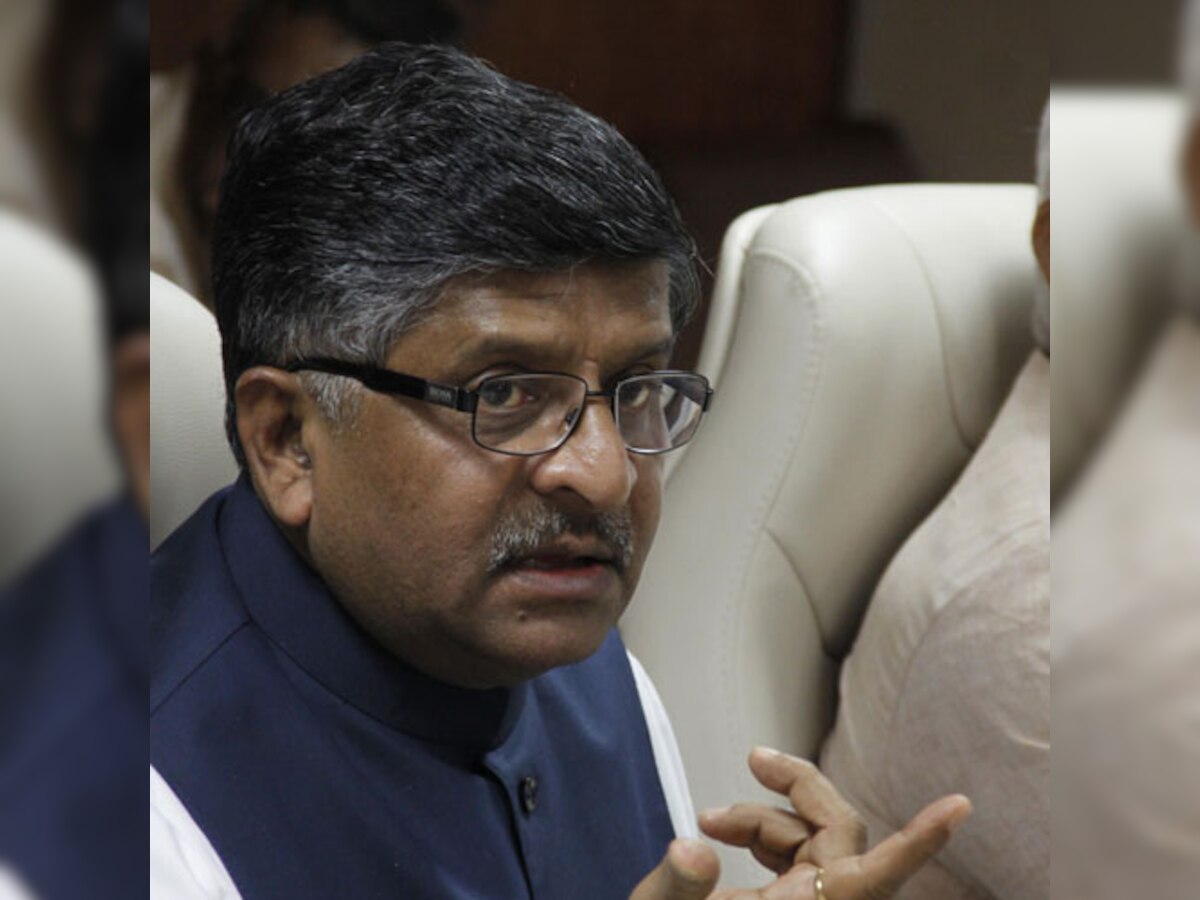 Government to make TRAI-linked ordinance into law: Ravi Shankar Prasad