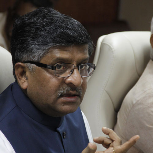 Tps Ravi Government to make TRAI-linked ordinance into law: Ravi Shankar Prasad