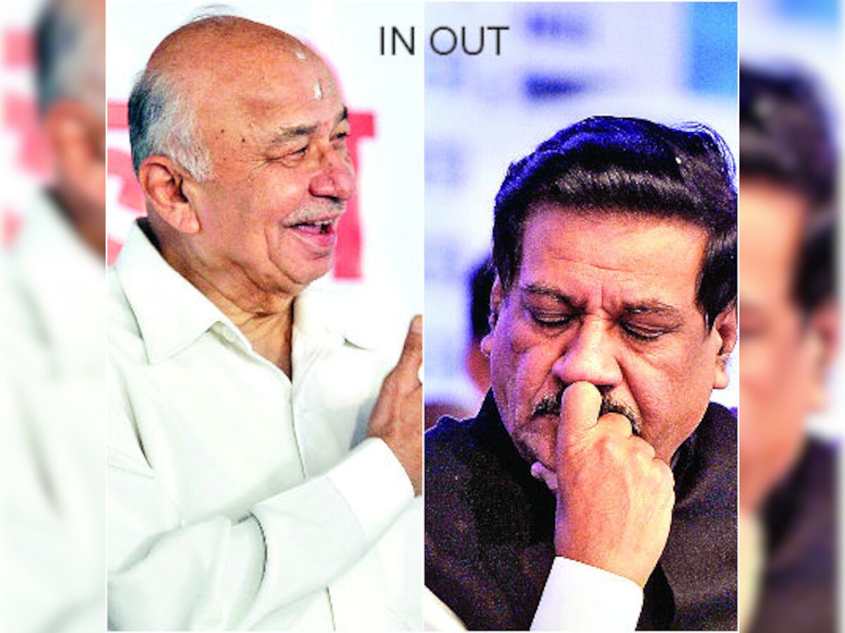 Prithviraj Chavan on way out, Sushilkumar Shinde may take over