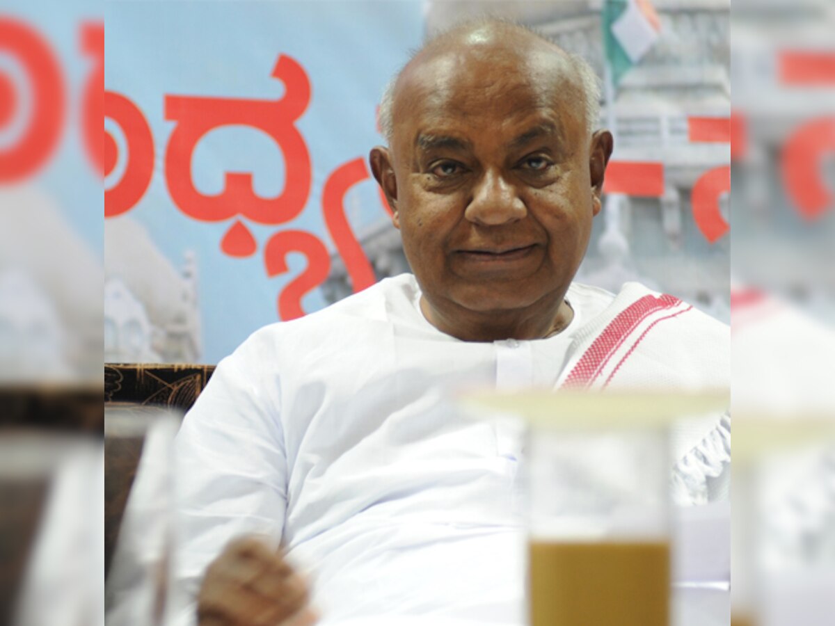 HD Deve Gowda flays rail fare hike, questions government hurry 