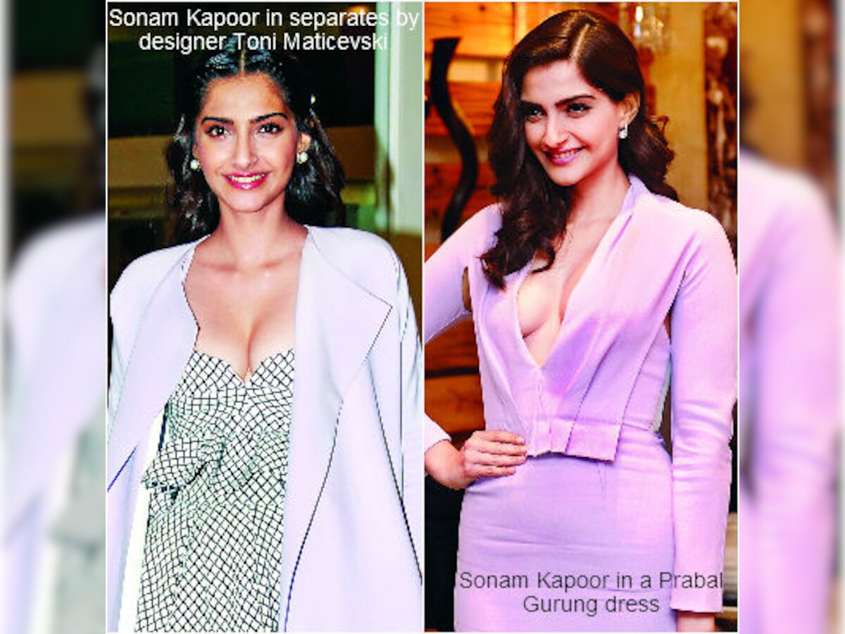Sonam Kapoor shows skin!