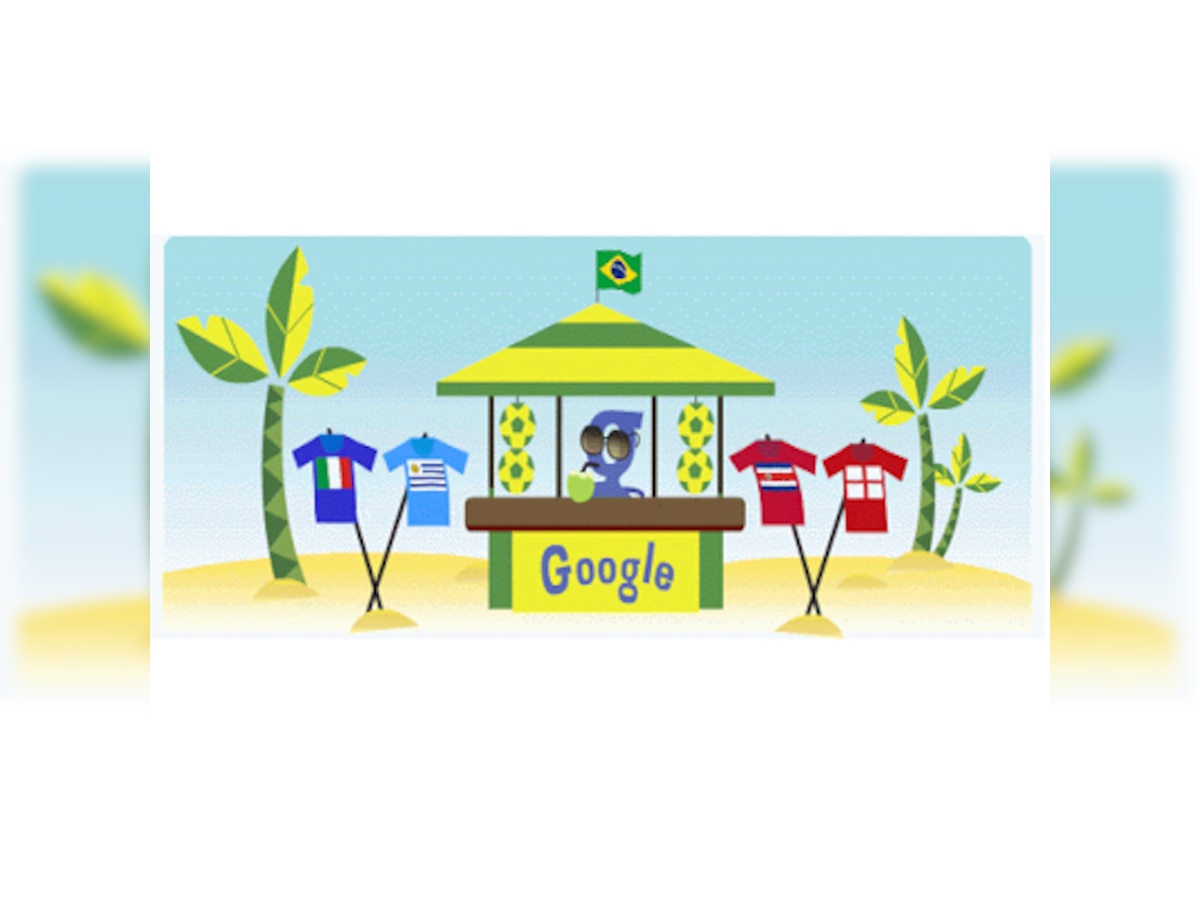 Google celebrates FIFA World Cup 2014 with daily doodles
