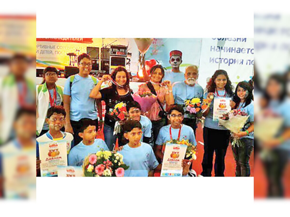 Golden moment: Cancer survivors kids bring home medals